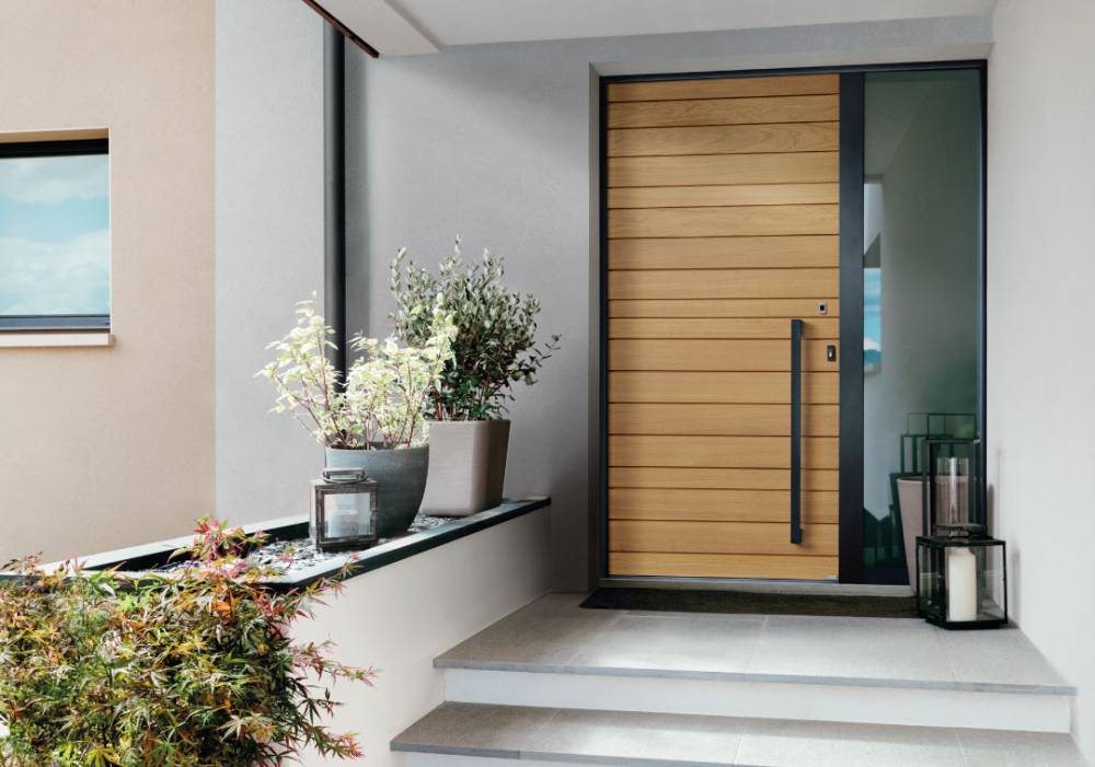 porte d'entrée moderne